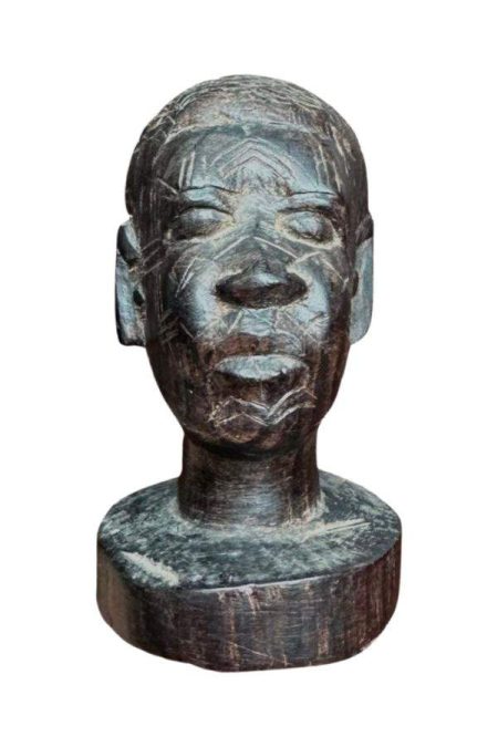 Sculpture Bust of an African Man